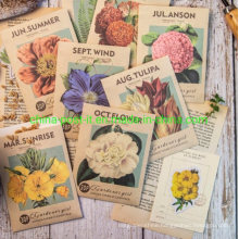 Garden Girl Series DIY Handbook Decorating Scrapbook Stickers